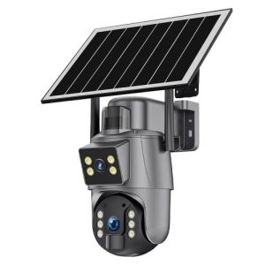 Dual Lens Solar PTZ Camera - UBox app